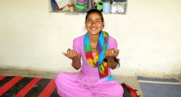 Suman of Jaisalsar village refused to be married off as a child. (Photo by Tarun Kanti Bose)