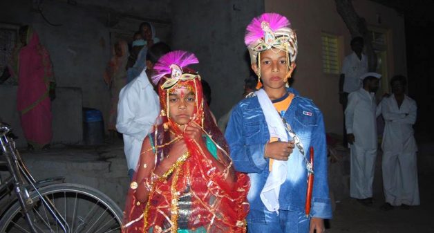 Child marriages are prevalent in many parts of India. (Photo by Naga Rick)