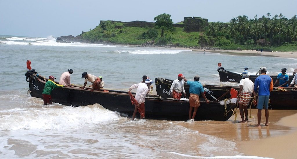 Kerala fishermen brave dangerous sea to eke out a livelihood