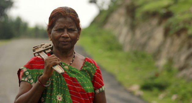 Meerabai Meena, the hand pump mechanic who ensures clean drinking water across five villages. (Photo by Manish Kumar Shukla)