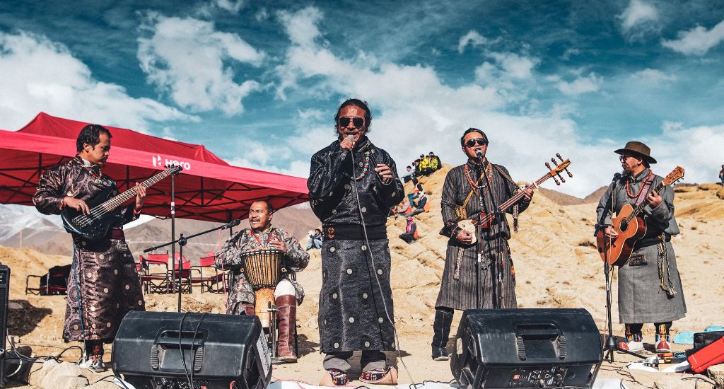 First musical band of high-altitude Ladakh riding high